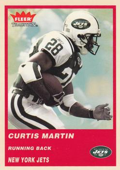 2004 Fleer Tradition #123 Curtis Martin Front