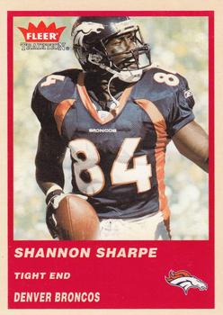 2004 Fleer Tradition #131 Shannon Sharpe Front
