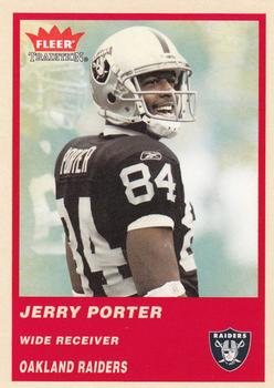 2004 Fleer Tradition #139 Jerry Porter Front