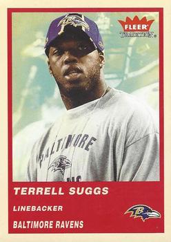 2004 Fleer Tradition #142 Terrell Suggs Front