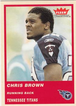 2004 Fleer Tradition #146 Chris Brown Front