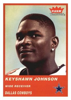 2004 Fleer Tradition #158 Keyshawn Johnson Front