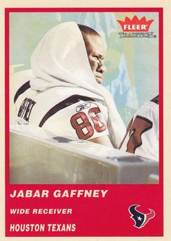 2004 Fleer Tradition #174 Jabar Gaffney Front