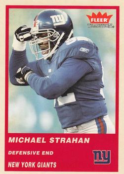 2004 Fleer Tradition #180 Michael Strahan Front