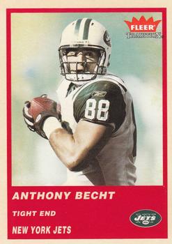 2004 Fleer Tradition #181 Anthony Becht Front