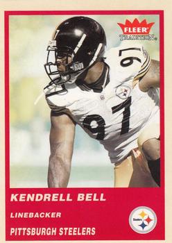 2004 Fleer Tradition #184 Kendrell Bell Front
