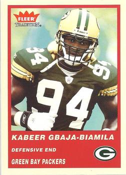 2004 Fleer Tradition #205 Kabeer Gbaja-Biamila Front