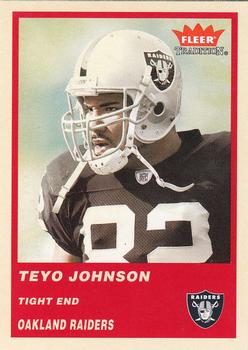 2004 Fleer Tradition #214 Teyo Johnson Front