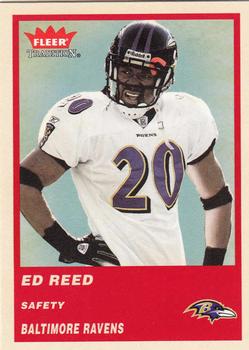 2004 Fleer Tradition #222 Ed Reed Front