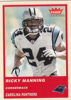 2004 Fleer Tradition #226 Ricky Manning Front