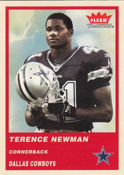 2004 Fleer Tradition #231 Terence Newman Front