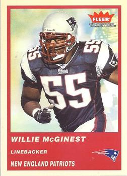 2004 Fleer Tradition #283 Willie McGinest Front