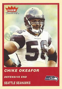2004 Fleer Tradition #288 Chike Okeafor Front