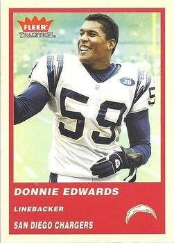 2004 Fleer Tradition #316 Donnie Edwards Front