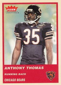 2004 Fleer Tradition #320 Anthony Thomas Front