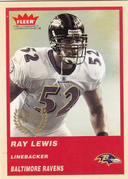 2004 Fleer Tradition #328 Ray Lewis Front