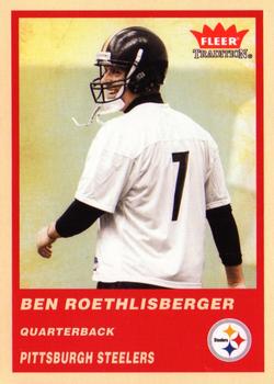 2004 Fleer Tradition #333 Ben Roethlisberger Front