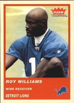 2004 Fleer Tradition #335 Roy Williams Front