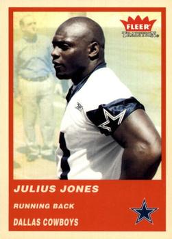 2004 Fleer Tradition #349 Julius Jones Front