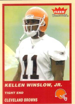 2004 Fleer Tradition #342 Kellen Winslow, Jr. Front