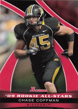 2009 Bowman Draft Picks - '09 Rookie All-Stars #AS8 Chase Coffman Front
