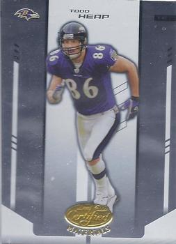 2004 Leaf Certified Materials #13 Todd Heap Front