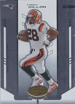 2004 Leaf Certified Materials #24 Corey Dillon Front