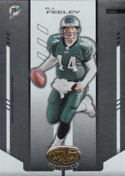 2004 Leaf Certified Materials #59 A.J. Feeley Front