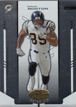 2004 Leaf Certified Materials #61 David Boston Front