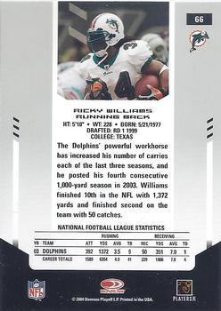 2004 Leaf Certified Materials #66 Ricky Williams Back