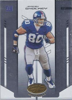 2004 Leaf Certified Materials #78 Jeremy Shockey Front