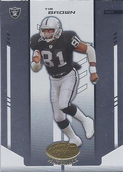 2004 Leaf Certified Materials #89 Tim Brown Front