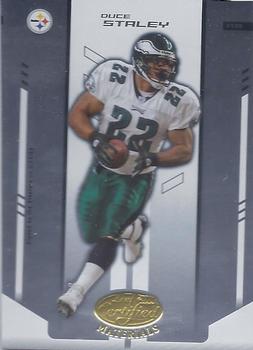 2004 Leaf Certified Materials #97 Duce Staley Front