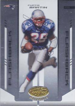2004 Leaf Certified Materials #139 Curtis Martin Front