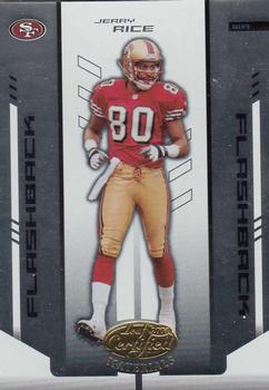 2004 Leaf Certified Materials #144 Jerry Rice Front
