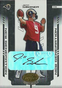 2004 Leaf Certified Materials #175 Jeff Smoker Front