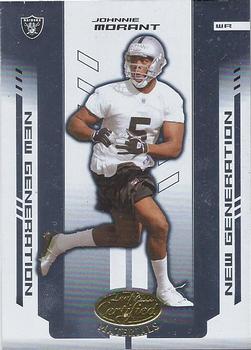 2004 Leaf Certified Materials #181 Johnnie Morant Front