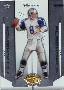 2004 Leaf Certified Materials #132 Troy Aikman Front