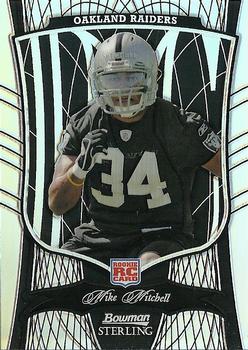 2009 Bowman Sterling - Black Refractors #27 Michael Mitchell Front