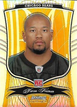 2009 Bowman Sterling - Gold Refractors #45 Marcus Freeman Front