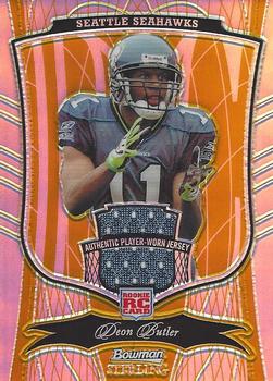 2009 Bowman Sterling - Gold Refractors #153a Deon Butler Front