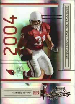 2004 Playoff Absolute Memorabilia #4 Marcel Shipp Front