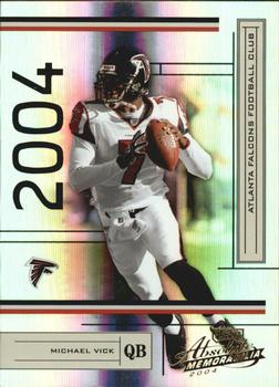 2004 Playoff Absolute Memorabilia #5 Michael Vick Front