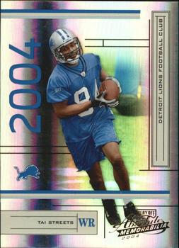 2004 Playoff Absolute Memorabilia #124 Tai Streets Front