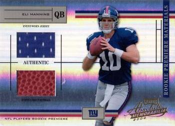 2004 Playoff Absolute Memorabilia #225 Eli Manning Front