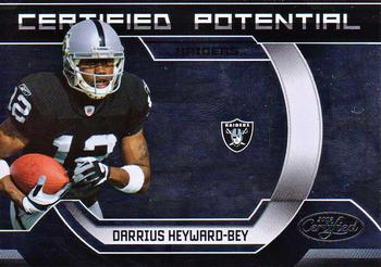 2009 Donruss Certified - Certified Potential #27 Darrius Heyward-Bey Front