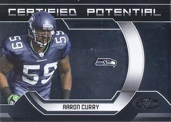 2009 Donruss Certified - Certified Potential #28 Aaron Curry Front