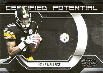 2009 Donruss Certified - Certified Potential #31 Mike Wallace Front