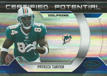 2009 Donruss Certified - Certified Potential Blue #32 Patrick Turner Front