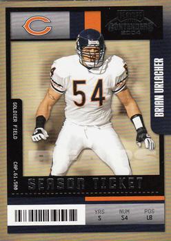 2004 Playoff Contenders #19 Brian Urlacher Front